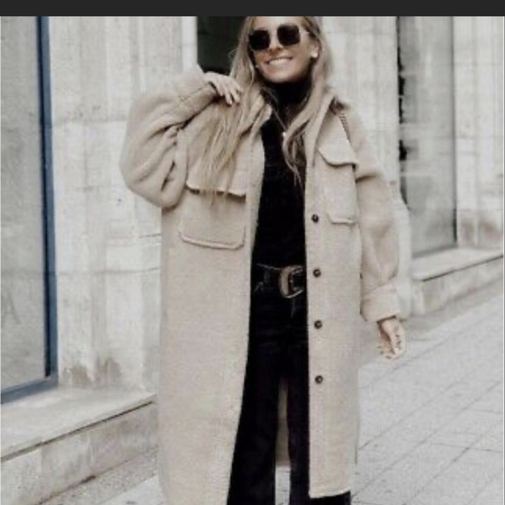 Sold Teddy coat jacket - Picture 6 of 7